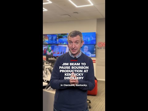 Jim Beam pauses bourbon production at Kentucky distillery