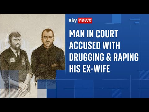 Philip Young appears in court charged with 56 sexual offences against ex-wife