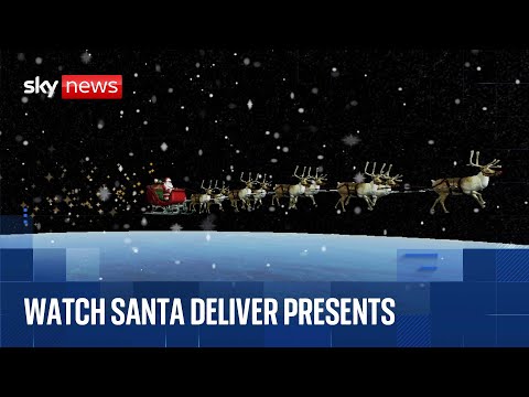 Track Santa’s flight around the world | Santa tracker live Christmas 2025