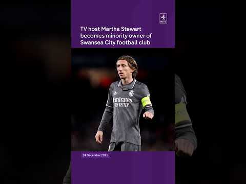 Martha Stewart becomes an owner of Swansea City FC