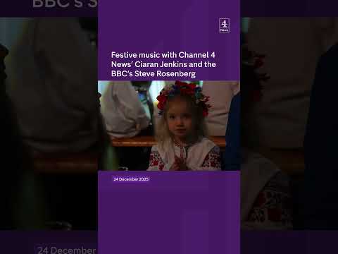 Festive Music with Channel 4 News’ Ciaran Jenkins and the BBC’s Steve Rosenberg