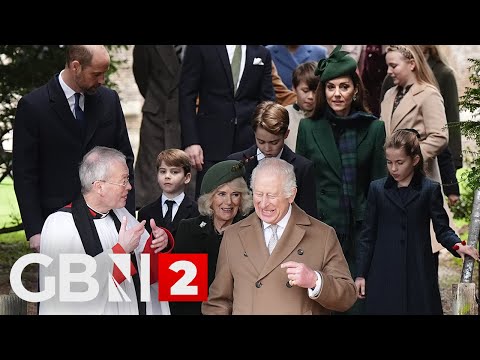 WATCH: Royal Family attend church service at Sandringham