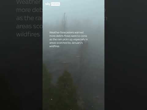 Storm causes floods in Southern California