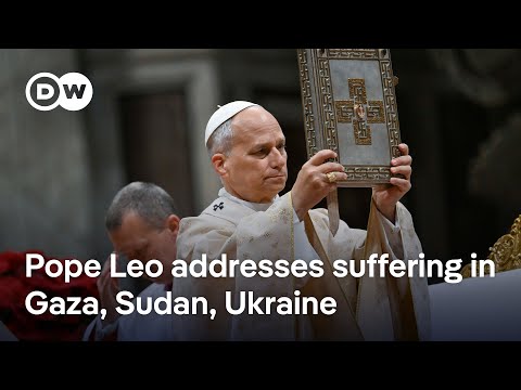 Pope Leo urges Russia and Ukraine to find courage to engage in direct talks | DW News