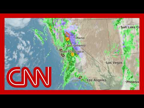 Another storm slams California on Christmas Day