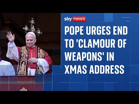 Pope and new Archbishop of Canterbury make pleas over Gaza and immigration in Christmas sermons