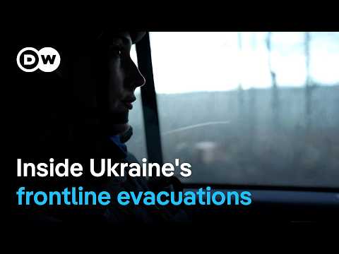 Ukraine: How the ‘White Angels’ rescue civilians from frontline villages | DW News