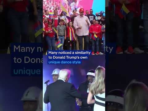 Maduro’s dance – a message to Trump? | DW News