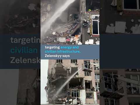 Russia launches massive missile and drone strikes on Kyiv | DW News