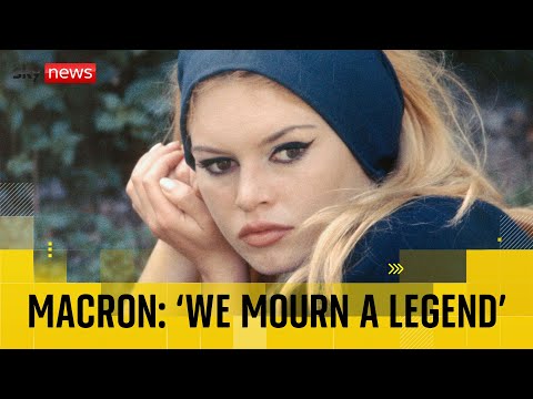 Macron pays tribute to ‘legend of the century’ Brigitte Bardot