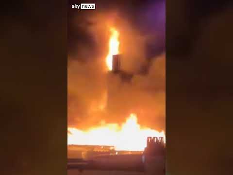 Glasgow hotel evacuated after fire