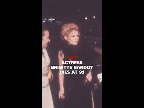 Actress Brigitte Bardot dies at 91