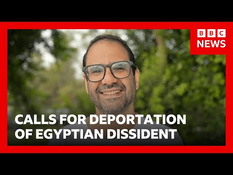 Egyptian dissident should be deported from UK, Conservatives say | BBC News