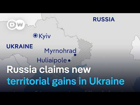 Russia claims capture of two Ukrainian towns | DW News