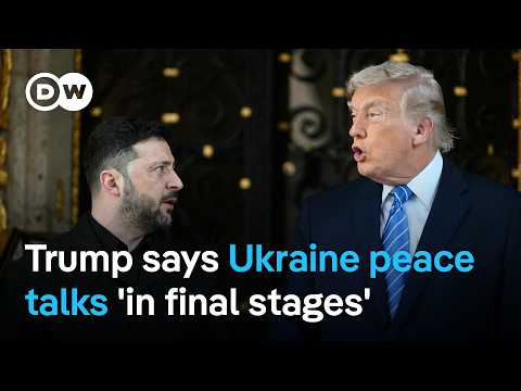 Zelenskyy in Miami for talks with Trump on Russia-Ukraine peace deal | DW News