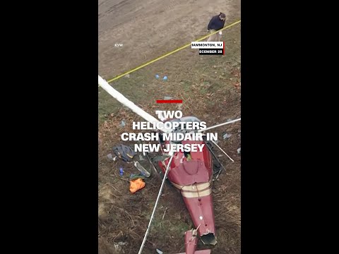 Helicopter crash in New Jersey leaves one dead