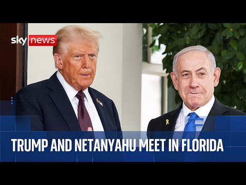 Trump and Netanyahu meet in Florida with three Israel war fronts on agenda