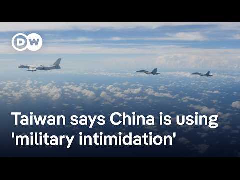 China launches huge military drills right by Taiwan | DW News