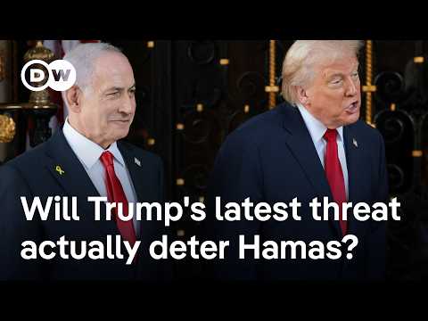 Trump says Hamas will have hell to pay if it doesn’t disarm quickly | DW News