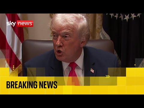 Trump speaking at White House cabinet meeting | Watch live