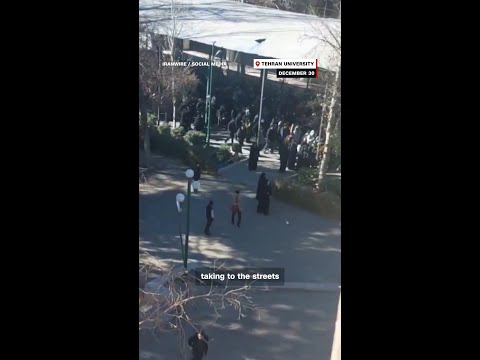 Major protests erupt in Iran as currency plummets to record low