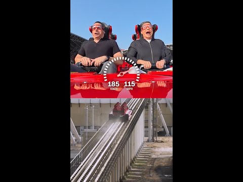 CNN tries out the world’s fastest roller coaster