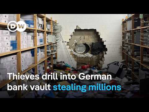 Millions of euros stolen in elaborate bank vault heist in Germany | DW News