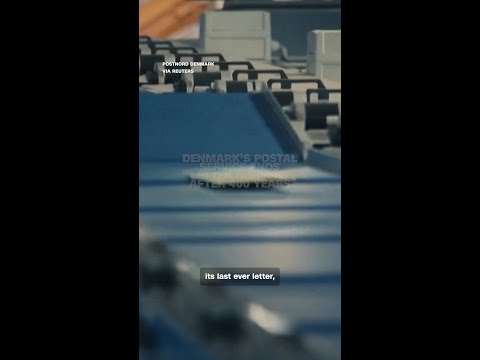 Denmark’s postal service ends letter delivery after 400 years