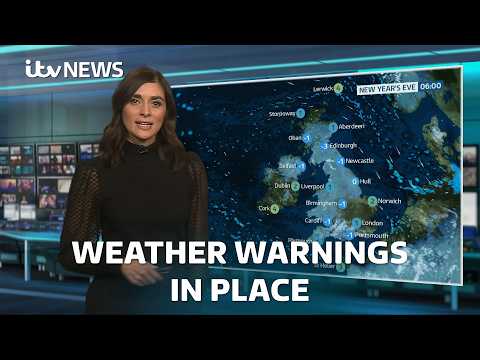 UK braces for snow and ice as the new year brings a cold weather | ITV News