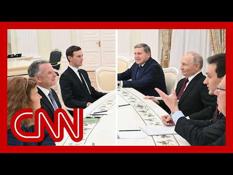 Witkoff, Kushner meet with Putin in talks to end war on Ukraine