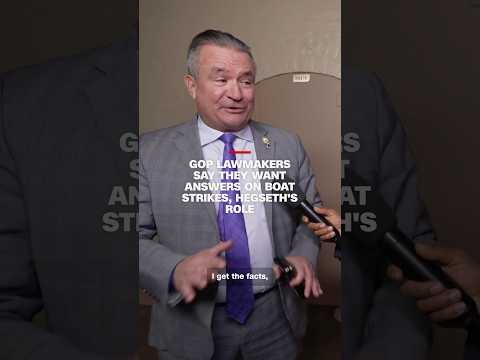 GOP lawmakers say they want answers on boat strikes, Hegseth’s role