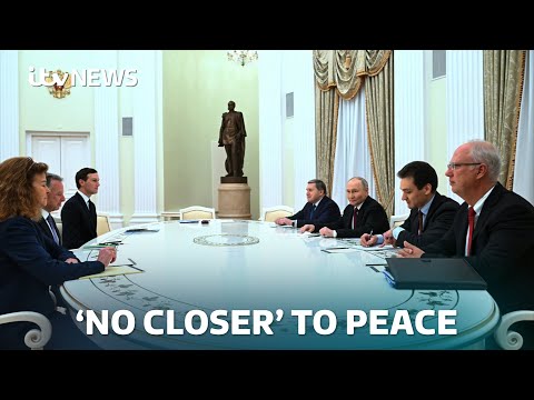 Ukraine peace deal ‘no closer’ after five-hour long US-Russia talks  | ITV News