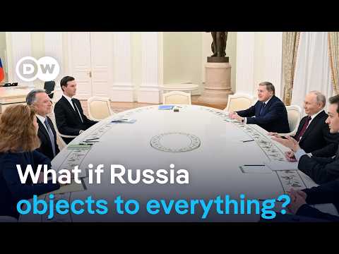 The US’s two options if Russia objects to the peace negotiations | DW News