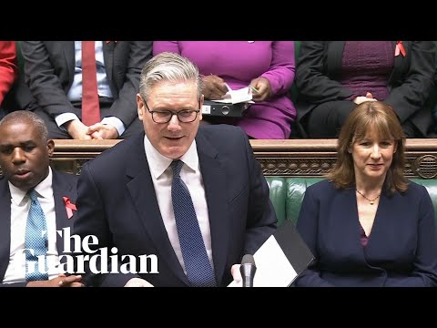 PMQs live: Keir Starmer takes questions in parliament – watch live