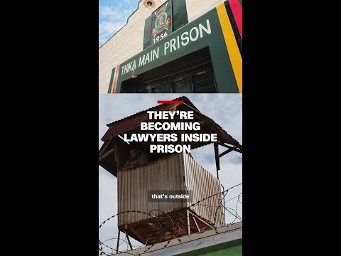 They’re becoming lawyers inside prison