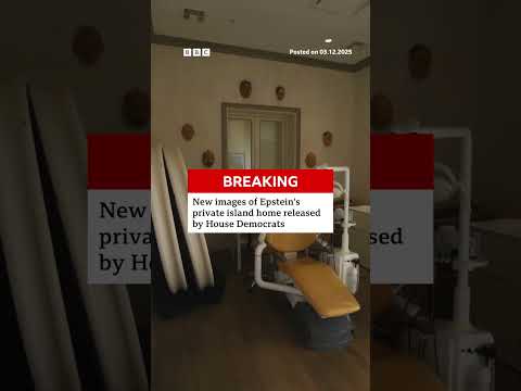 New images of Epstein’s private island home released by House Democrats. #JeffreyEpstein #BBCNews