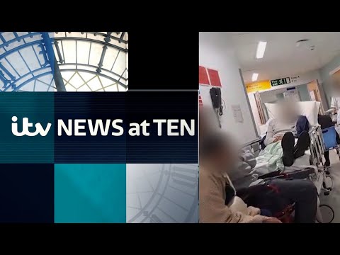 Watch Wednesday’s ITV News at Ten – with hospitals in the midst of a “corridor care” emergency