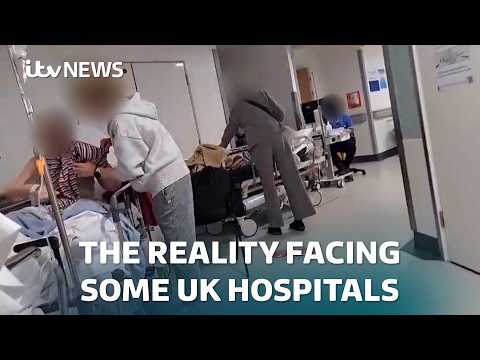 Footage reveals ‘war zone’ corridor care at NHS hospital