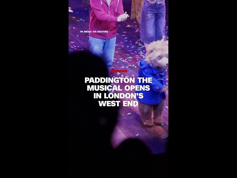 Paddington the musical opens on London’s West End