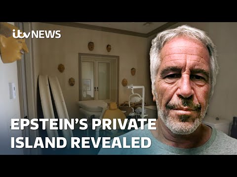 New images and videos of Jeffrey Epstein’s private island released | ITV News