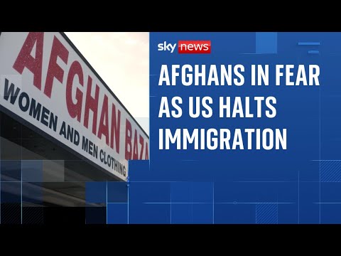 Afghan community’s fear as deportation push in US introduced