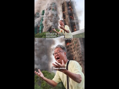 What’s the story behind this Hong Kong fire photo?