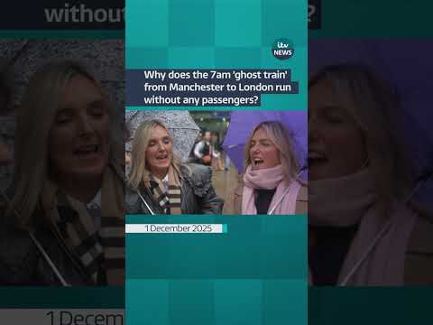 Why does the 7am ‘ghost train’ from Manchester to London run without any passengers