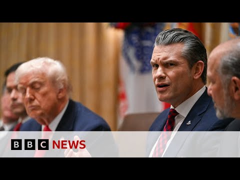 Pete Hegseth could have endangered troop safety with Signal chat says Pentagon watchdog | BBC News