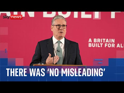 There was ‘no misleading’ in budget process, Starmer says
