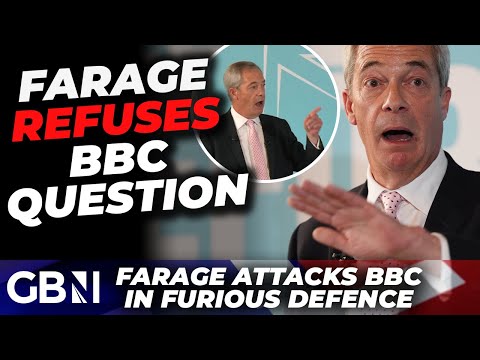 WATCH: Nigel Farage in BLISTERING BBC attack SILENCING reporter: ‘I’m DONE with you’ amid racism row