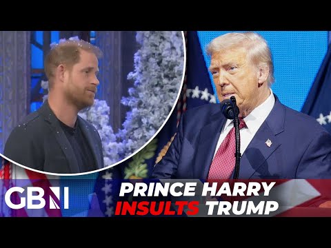 Prince Harry INSULTS President Trump on a US talk show appearance