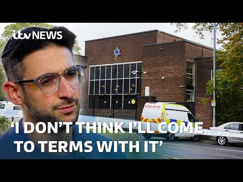 Synagogue survivor hit with bullet tells ITV News he still grapples with guilt | ITV News