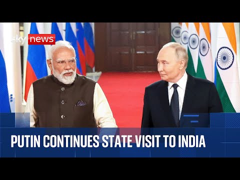Putin continues state visit to India | Full coverage
