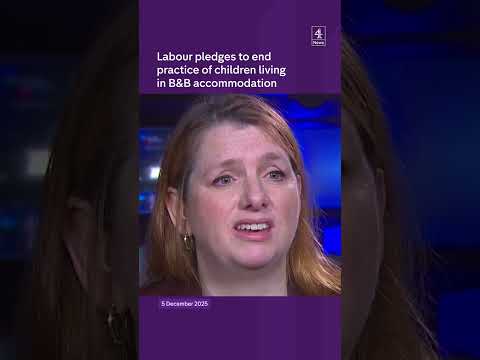 Labour pledges to end practice of children living in B&B accommodation